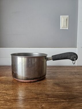 3qt Revere Wear 1801 Copper Bottom Pot